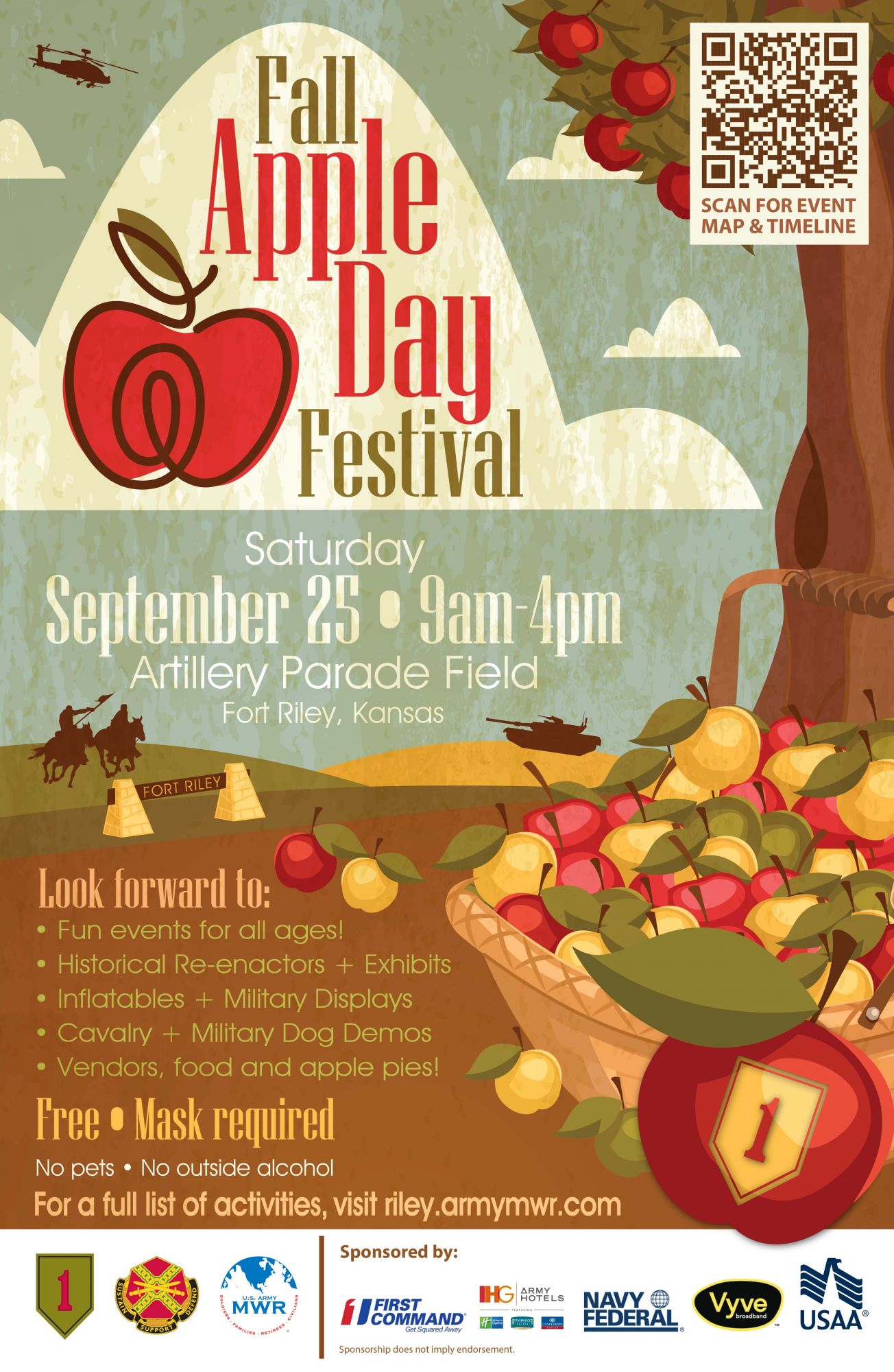 Fall Apple Day Festival Ft. Riley US Army MWR