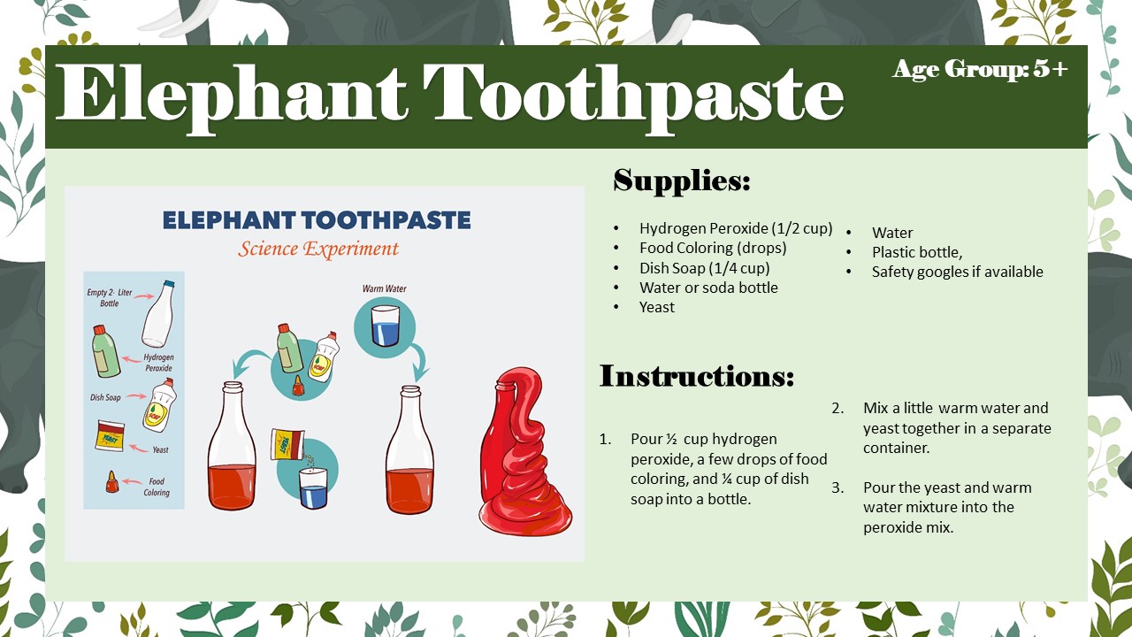 Elephant Toothpaste 